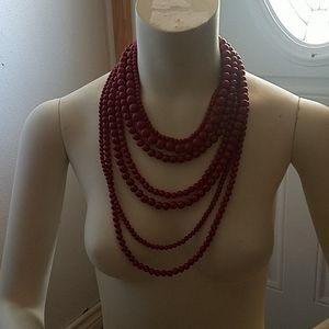 Necklace with matching earrings